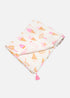 Newborn Swaddle Muslin Wrap Ice Cream